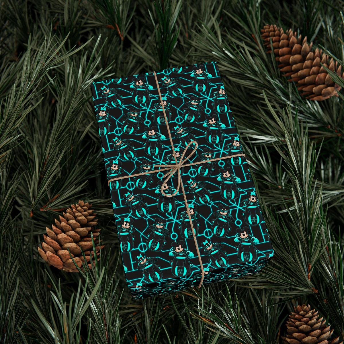Tron Mickey Wrapping Paper Roll