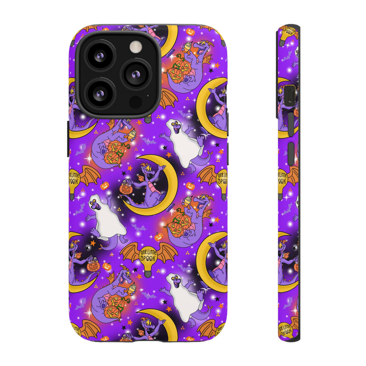 Figment on the Moon Purple Resort Ready Cell Phone Tech Case