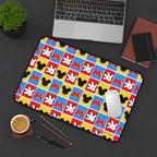 Checkerboard Mickey Hands Stateroom Desk Mat