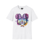 Sensational Six - Daisy's Purple Polka Dot Castle Vignette Unisex Graphic Tee