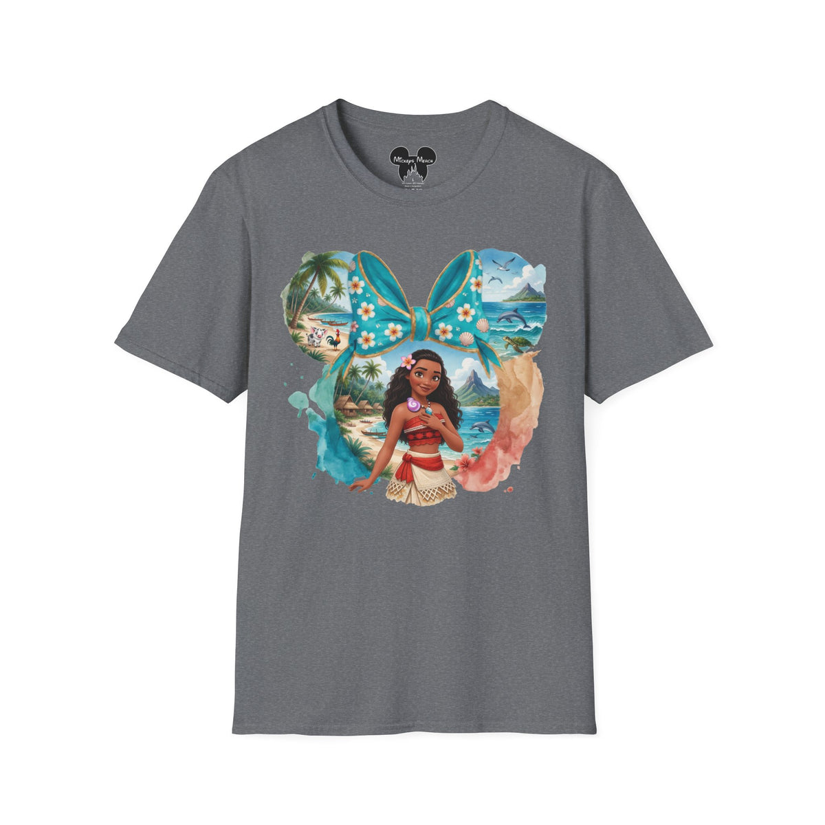 Disney Princess - Moana's Ocean Wayfinder Vignette Unisex Graphic Tee