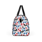 Emoji Mickey PU Leather Travel Bag