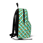 Teal Checkerboard Pluto Park Hopper Backpack