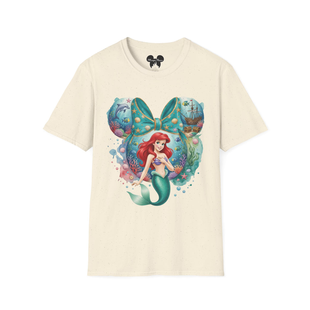 Disney Princess - Ariel's Seashell Vignette Unisex Graphic Tee