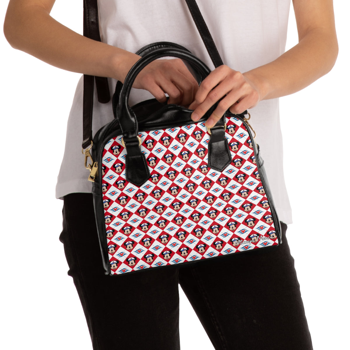 DCL Mickey Shoulder Handbag