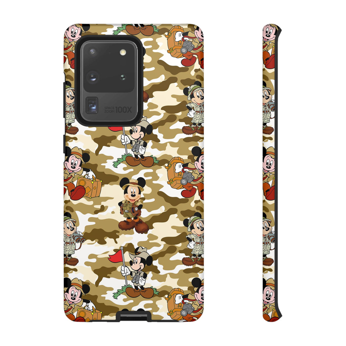 Jungle Camo Mickey Resort Ready Cell Phone Tech Case
