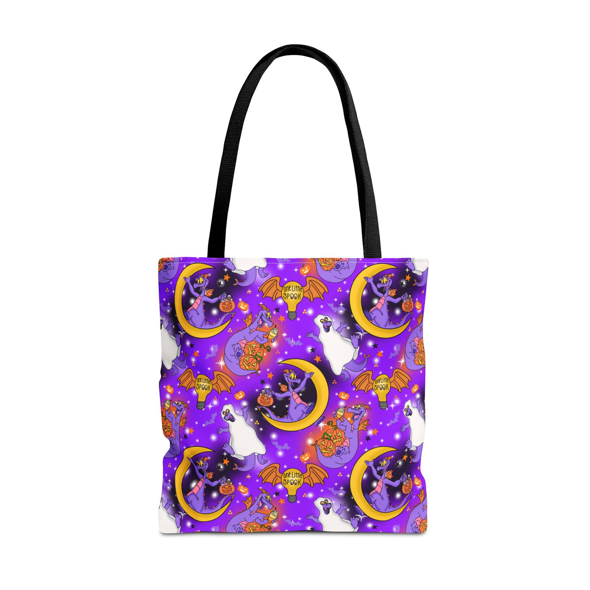 Figment on the Moon Purple Tote Bag