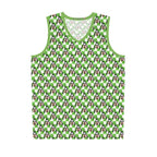 Green Checkerboard Goofy Park Performance Tank Top