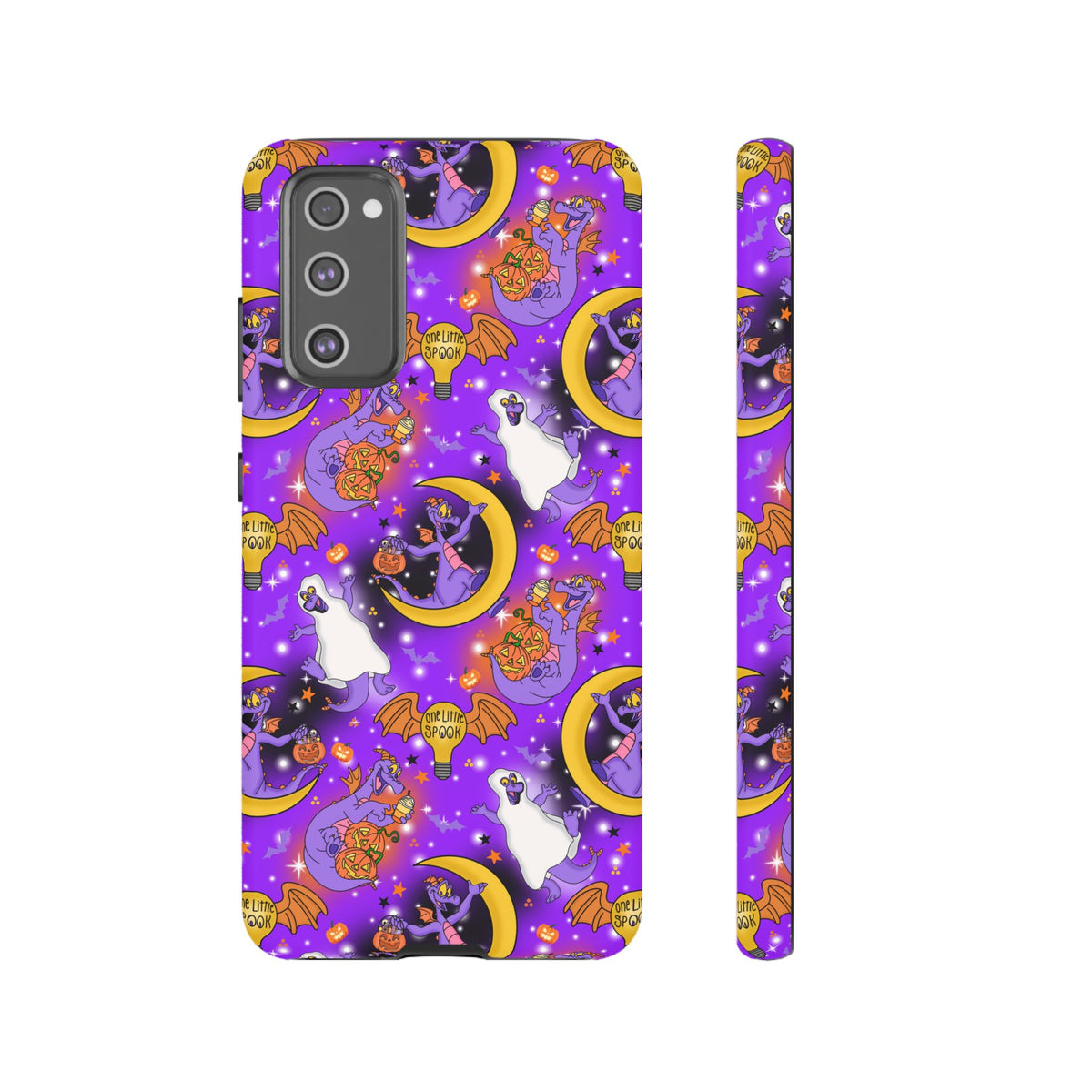 Figment on the Moon Purple Resort Ready Cell Phone Tech Case
