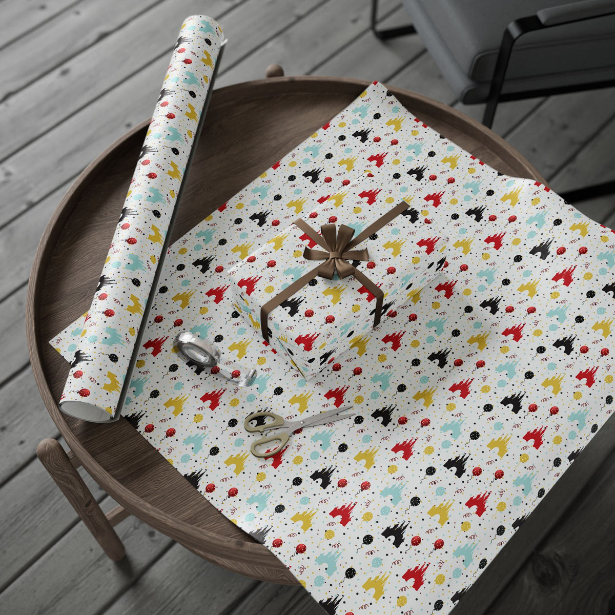 Castle Celebration Wrapping Paper Roll