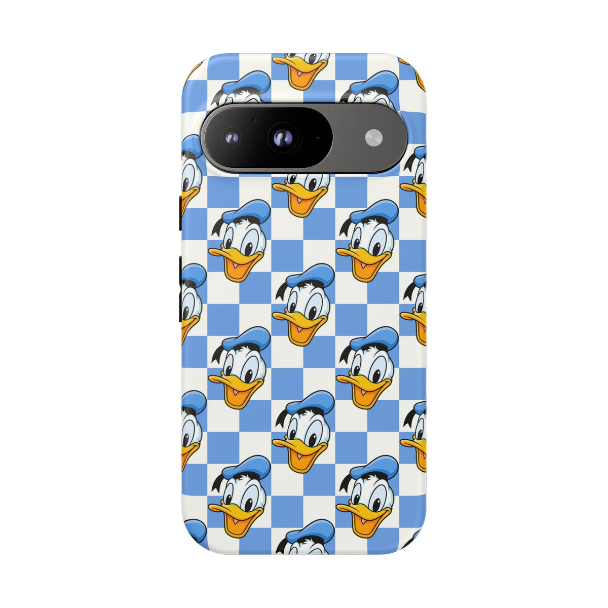 Blue Checkerboard Donald Resort Ready Cell Phone Tech Case