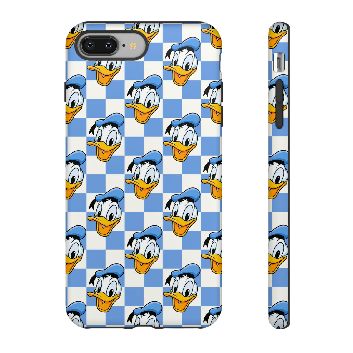 Blue Checkerboard Donald Resort Ready Cell Phone Tech Case