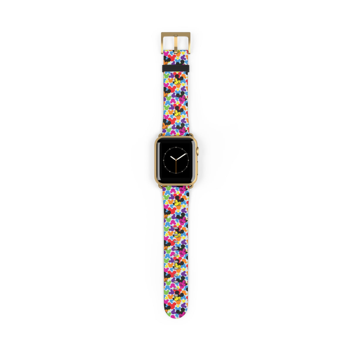 Technicolor Mouse Whimsical Watch Band - Apple