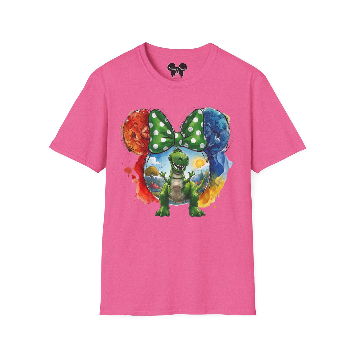 Toy Story - Rex's Prehistoric Polka Vignette Unisex Graphic Tee