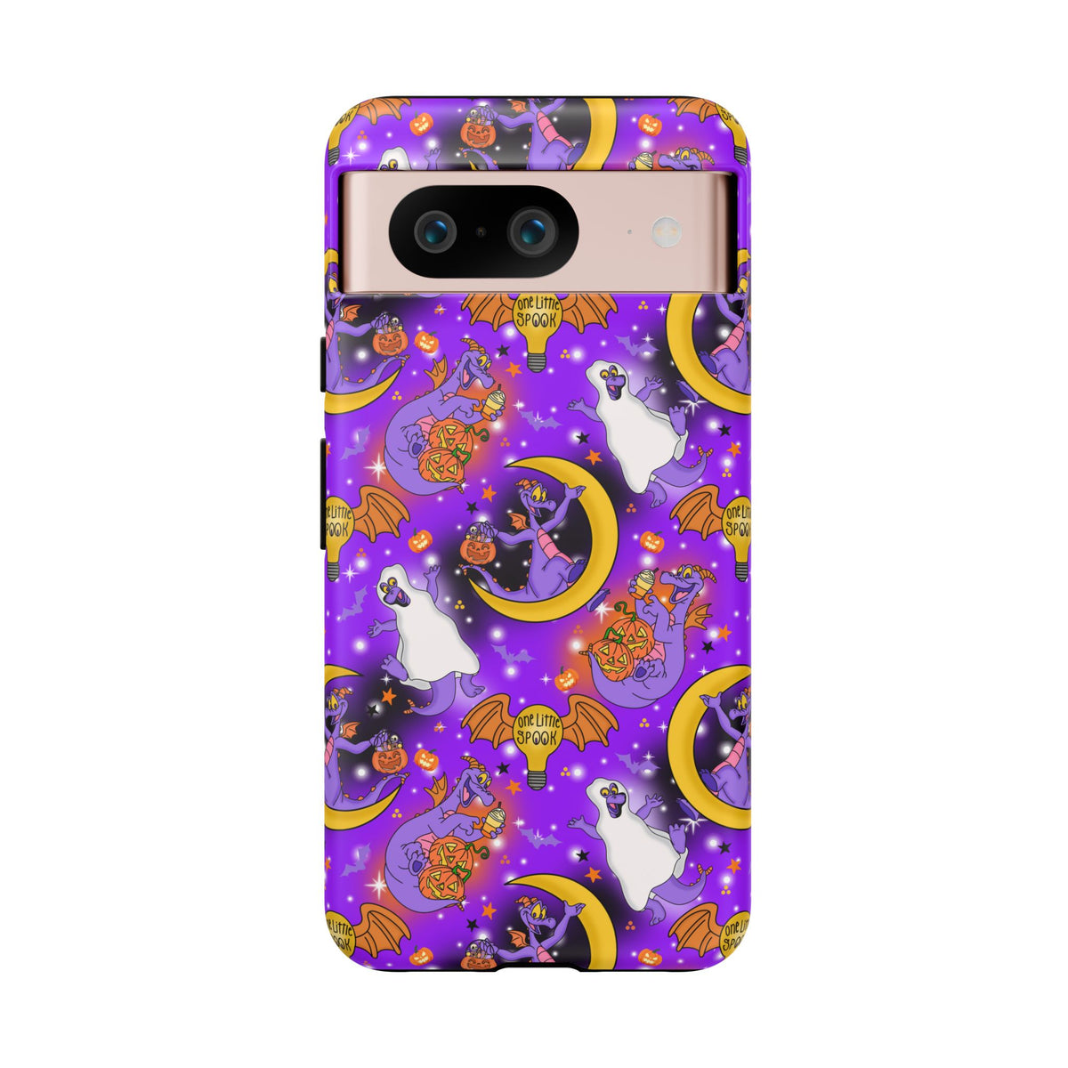 Figment on the Moon Purple Resort Ready Cell Phone Tech Case