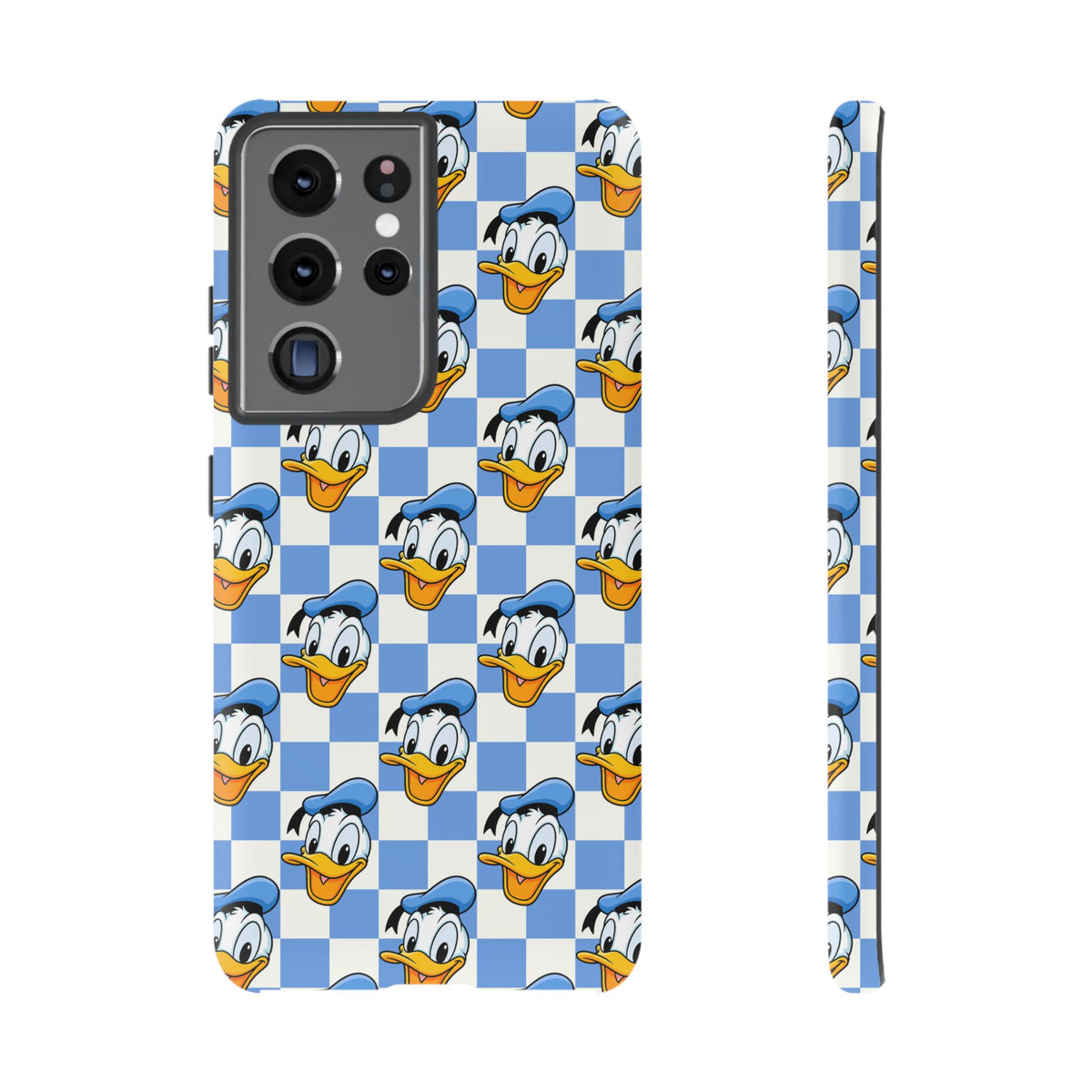 Blue Checkerboard Donald Resort Ready Cell Phone Tech Case