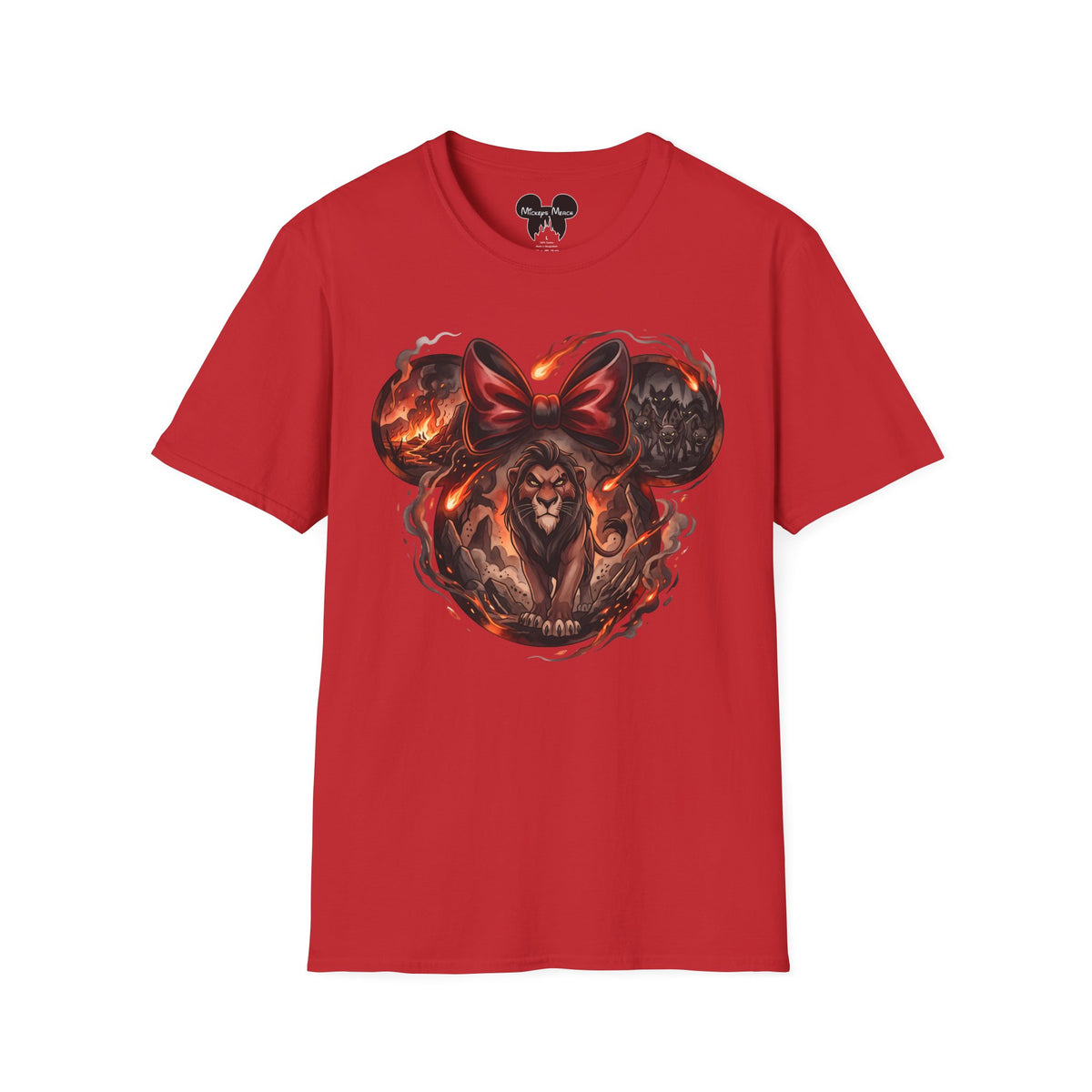 Disney Villains - Scar's Infernal Reign Vignette Unisex Graphic Tee