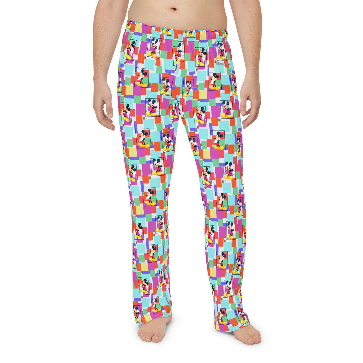 Colorblock Mickey Men's Pajama Pants