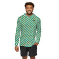 Teal Checkerboard Pluto Hooded Sun Shirt