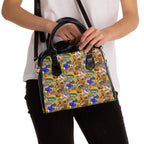 Four Parks Ride Collage Shoulder Handbag
