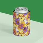 Figment on the Moon Yellow Can Cooler Drink Koozie
