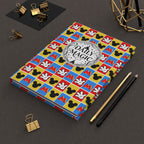 Checkerboard Mickey Hands Daily Magic Matte Hardcover Journal