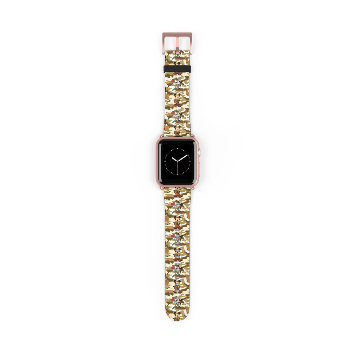 Jungle Camo Mickey Whimsical Watch Band - Apple