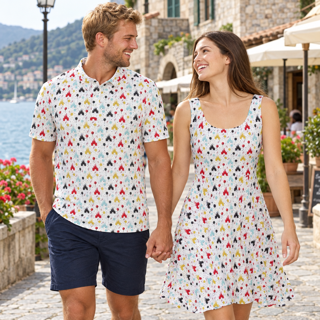 3. Coordinated couple stroll retry
