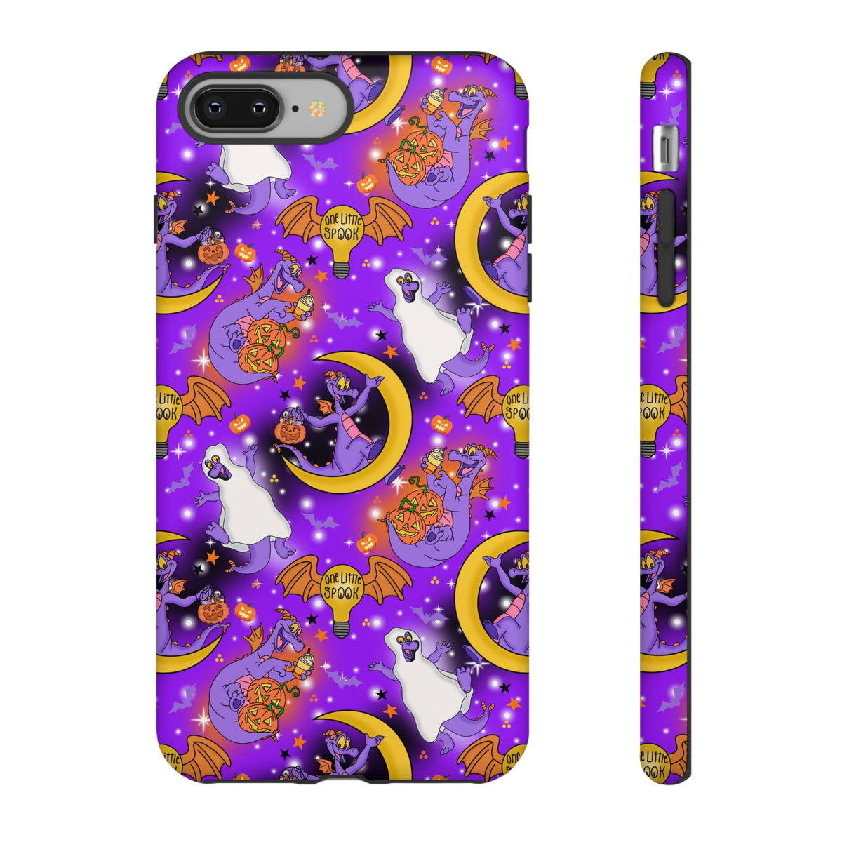 Figment on the Moon Purple Resort Ready Cell Phone Tech Case