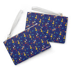 Character Arrows Convertible Wristlet Clutch