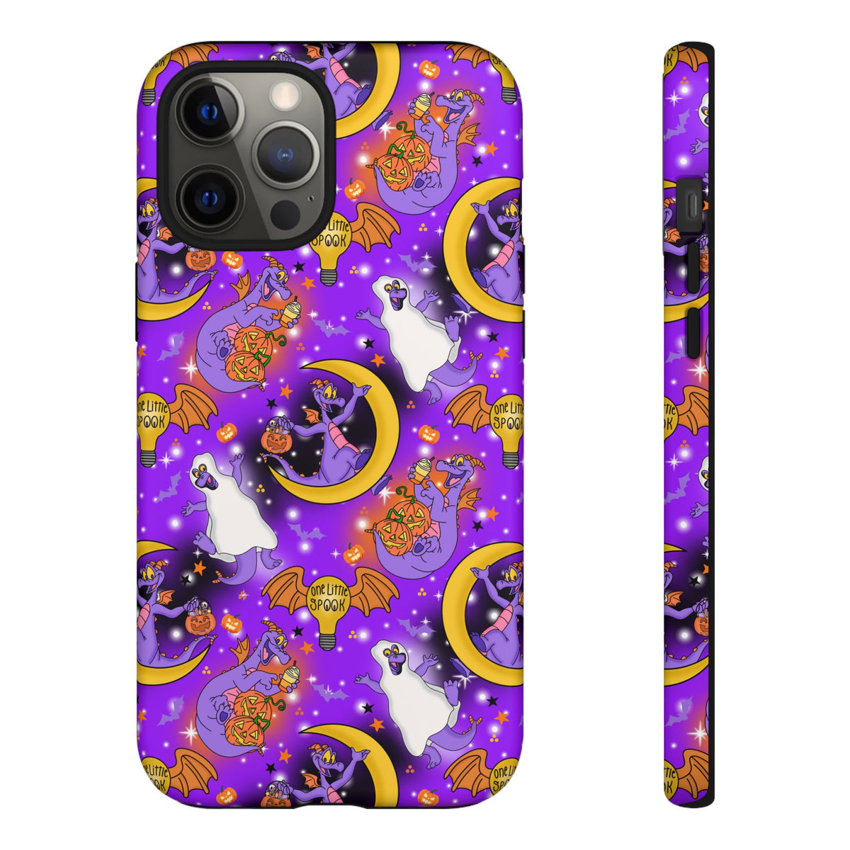 Figment on the Moon Purple Resort Ready Cell Phone Tech Case