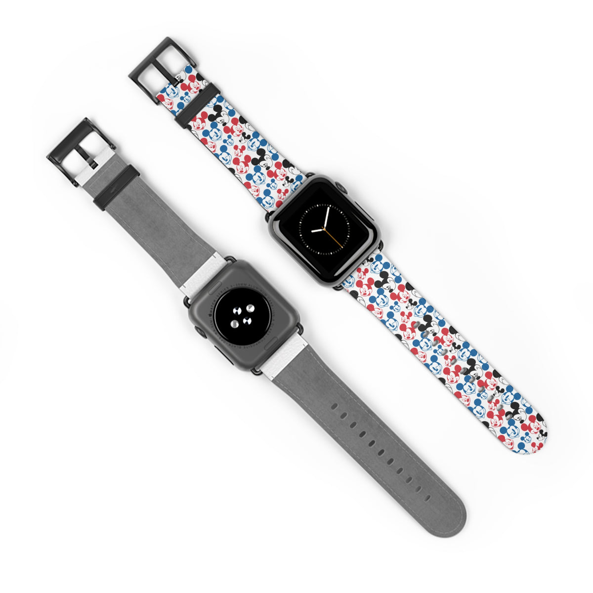 Emoji Mickey Whimsical Watch Band - Apple
