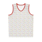 Character Autographs on White Park Performance Tank Top