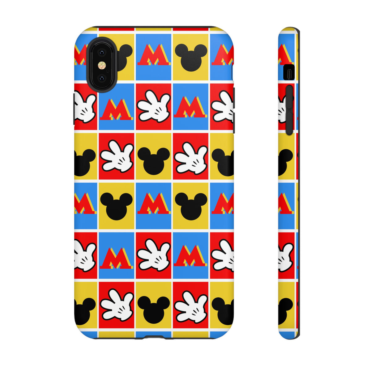 Checkerboard Mickey Hands Resort Ready Cell Phone Tech Case