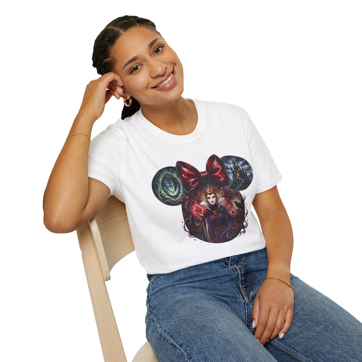 Disney Villains - Evil Queen's Poison Apple Vignette Unisex Graphic Tee