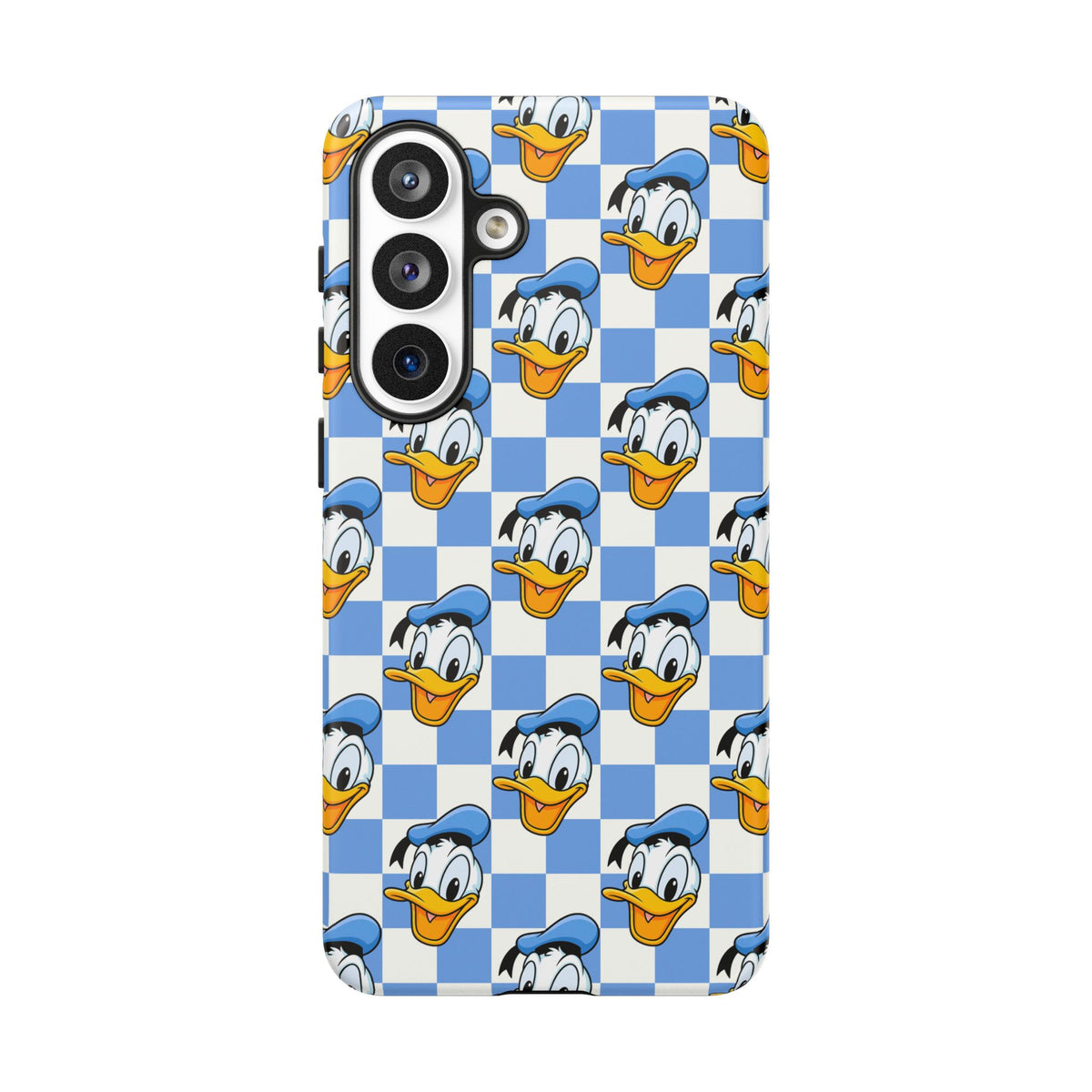 Blue Checkerboard Donald Resort Ready Cell Phone Tech Case