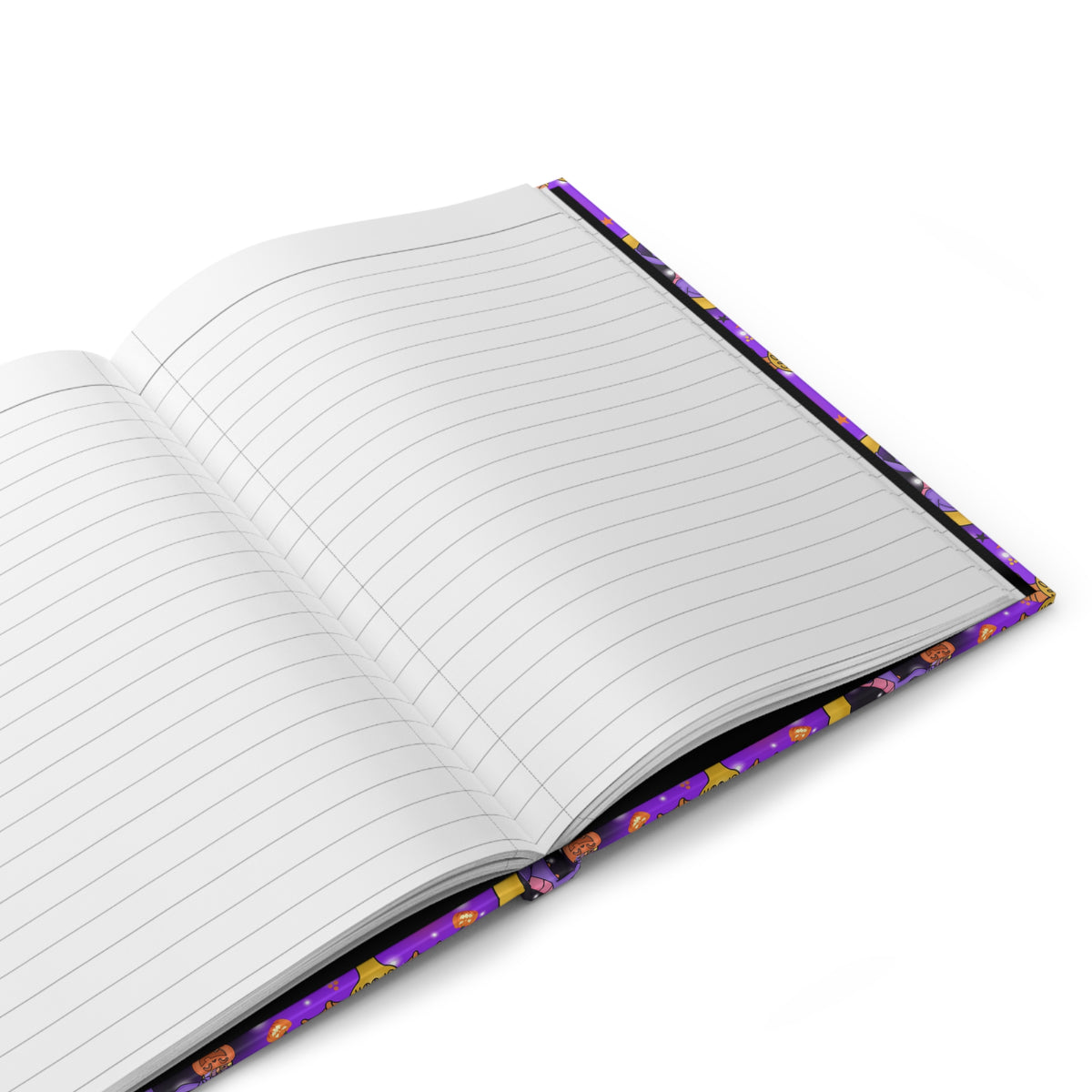 Figment on the Moon Purple Daily Magic Matte Hardcover Journal