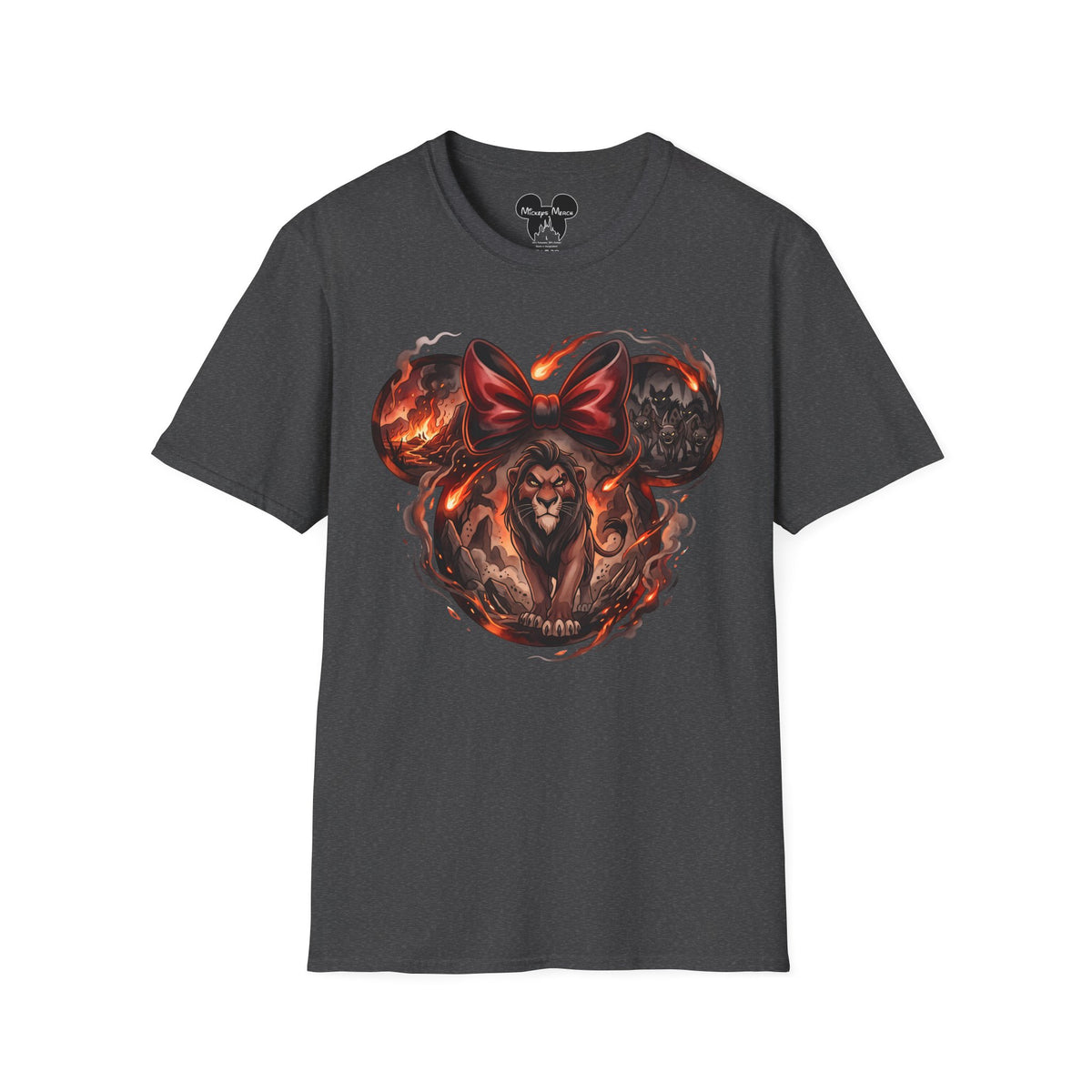 Disney Villains - Scar's Infernal Reign Vignette Unisex Graphic Tee