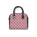 Pink Checkerboard Minnie Shoulder Handbag