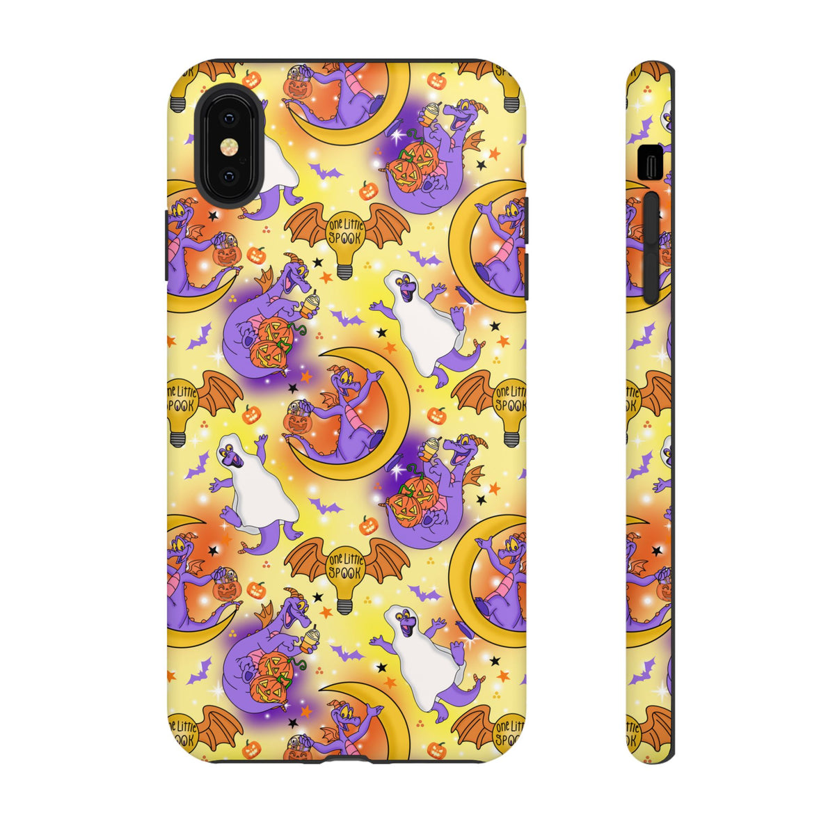 Figment on the Moon Yellow Resort Ready Cell Phone Tech Case