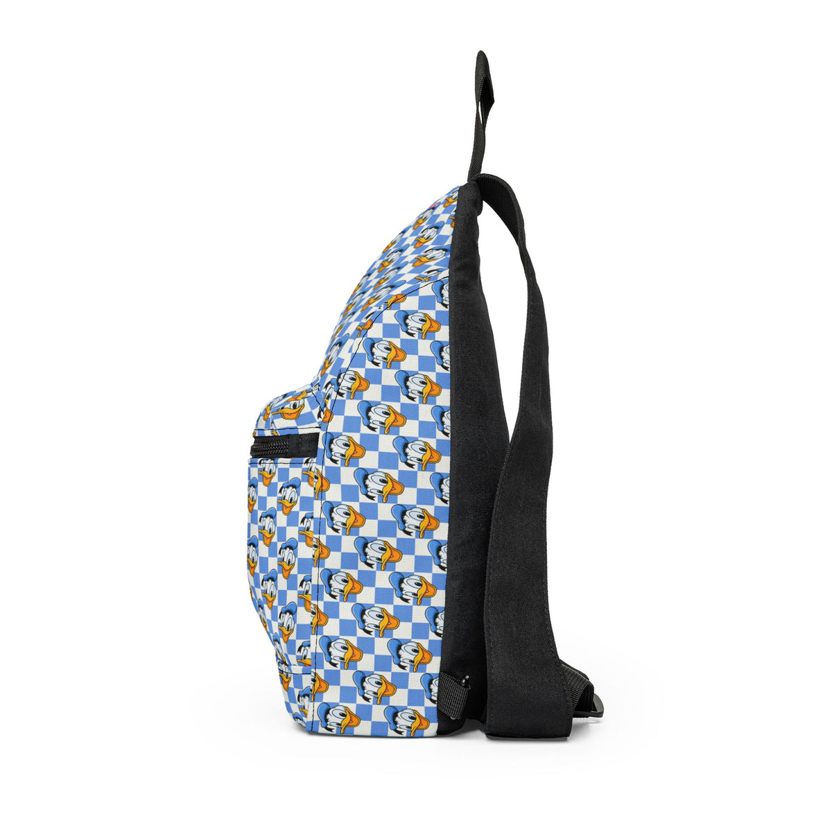 Blue Checkerboard Donald Crossbody Sling Bag