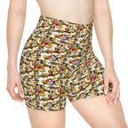 Jungle Camo Mickey Bike Shorts