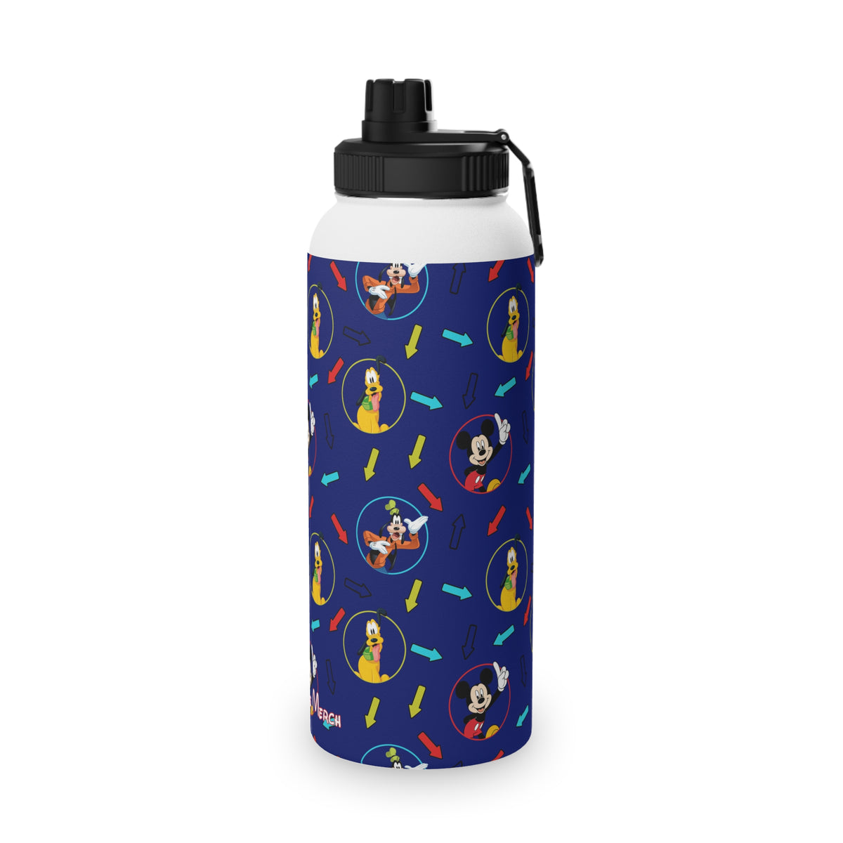 Character Arrows Stainless Steel Water Bottle