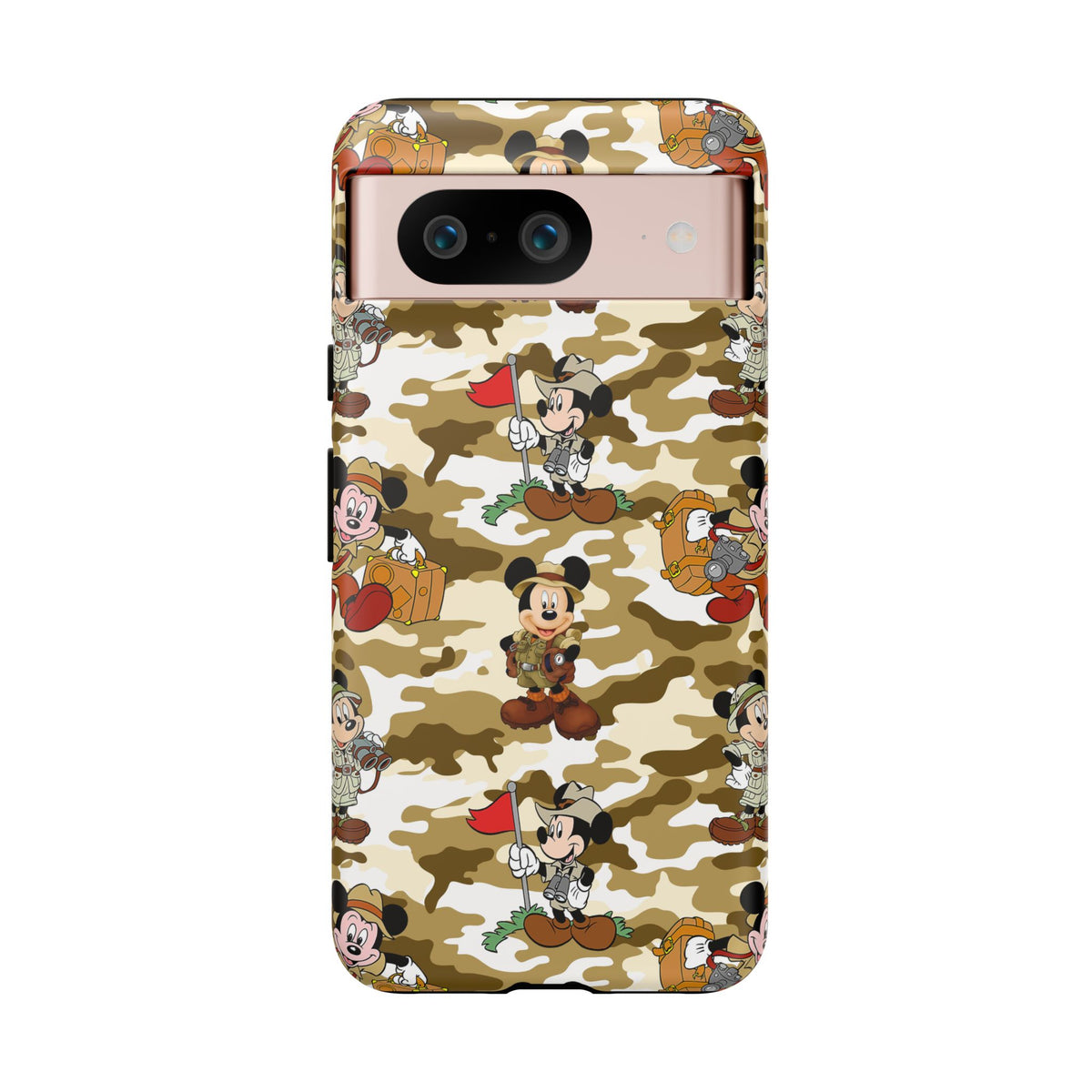 Jungle Camo Mickey Resort Ready Cell Phone Tech Case