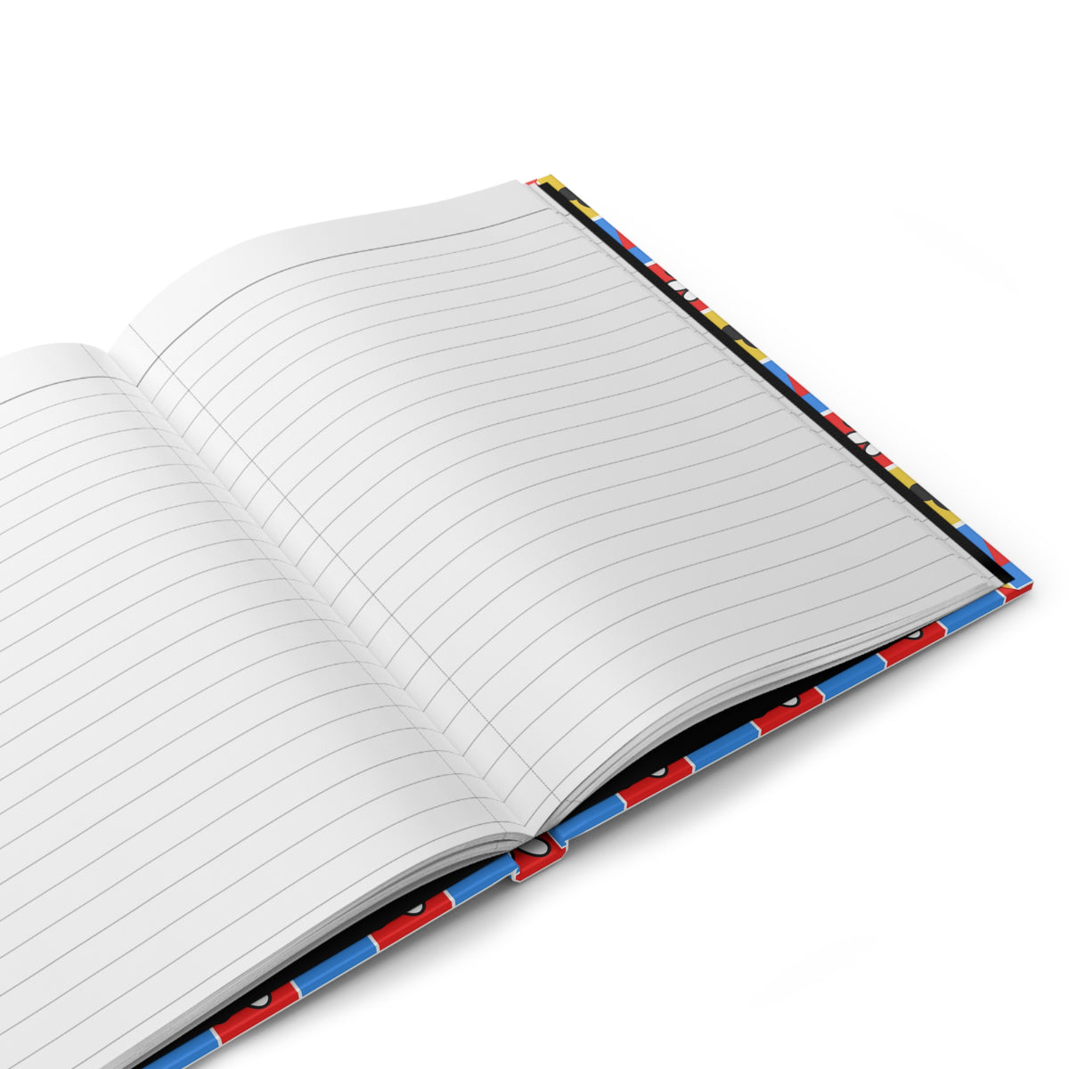 Checkerboard Mickey Hands Daily Magic Matte Hardcover Journal