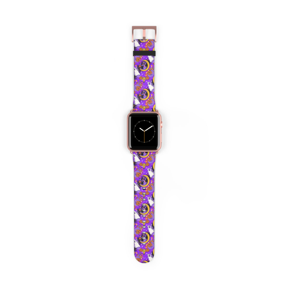 Figment on the Moon Purple Whimsical Watch Band - Apple