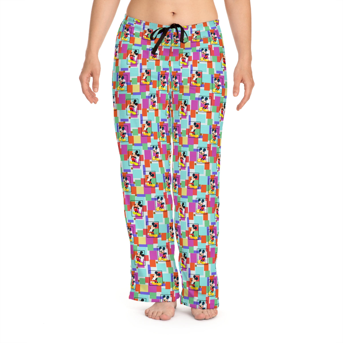 Colorblock Mickey Women's Pajama Pants