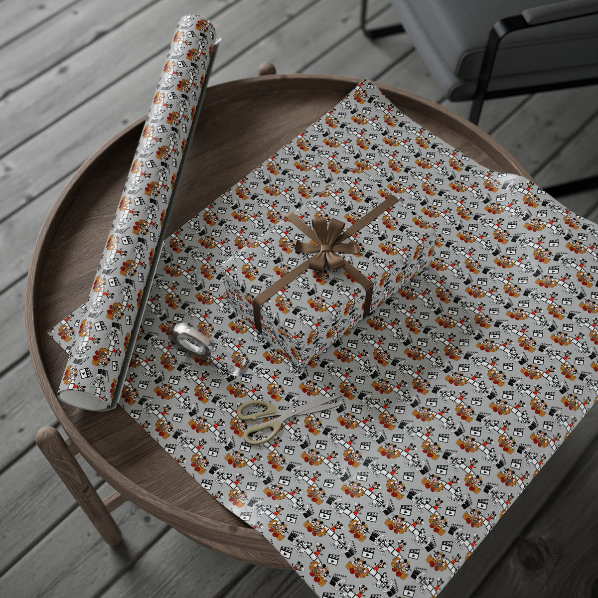 Evolution of Mickey Wrapping Paper Roll
