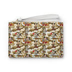 Jungle Camo Mickey Convertible Wristlet Clutch