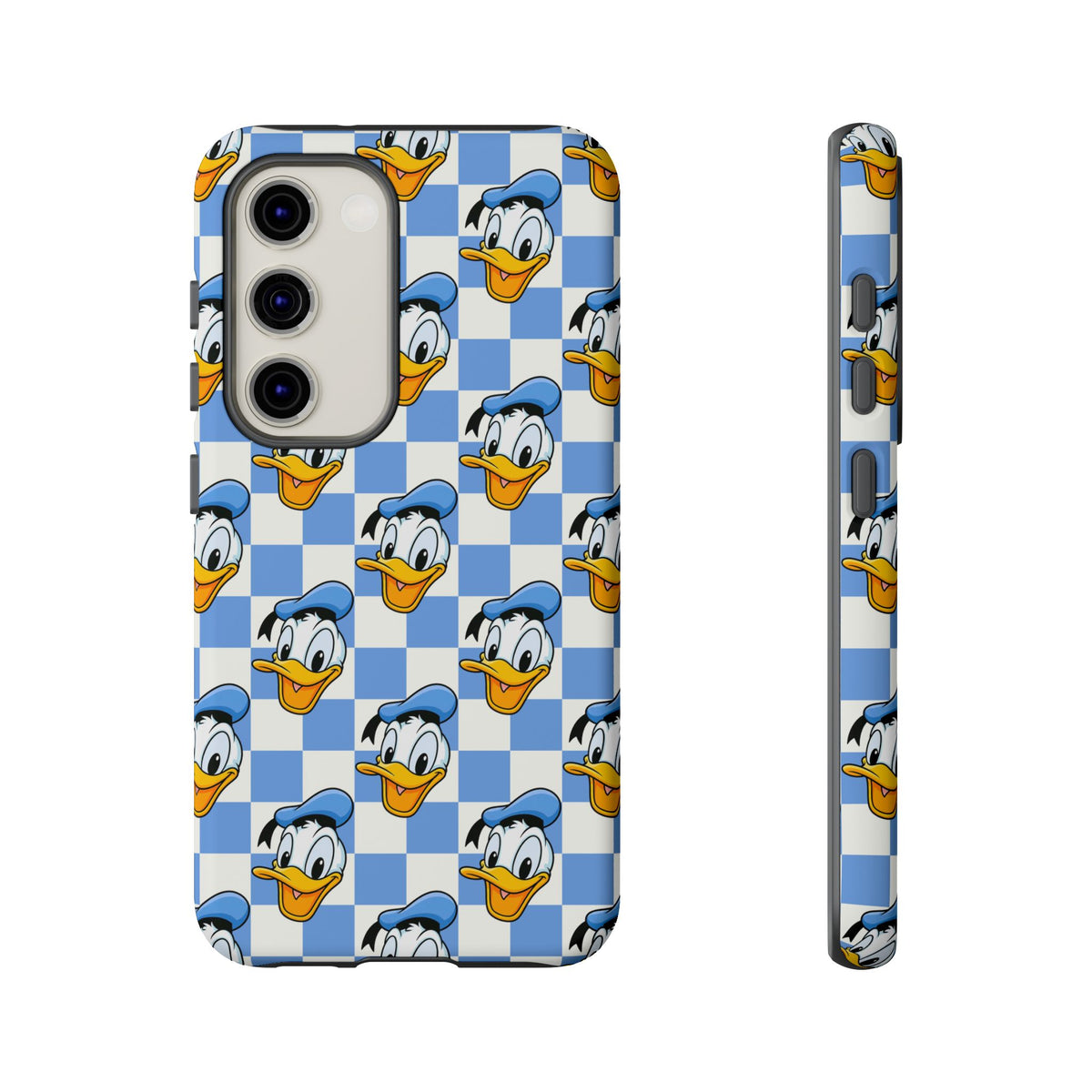 Blue Checkerboard Donald Resort Ready Cell Phone Tech Case